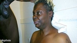 Black Auntie Lets Young Nephew Throat-fuck Some - Teaser Video